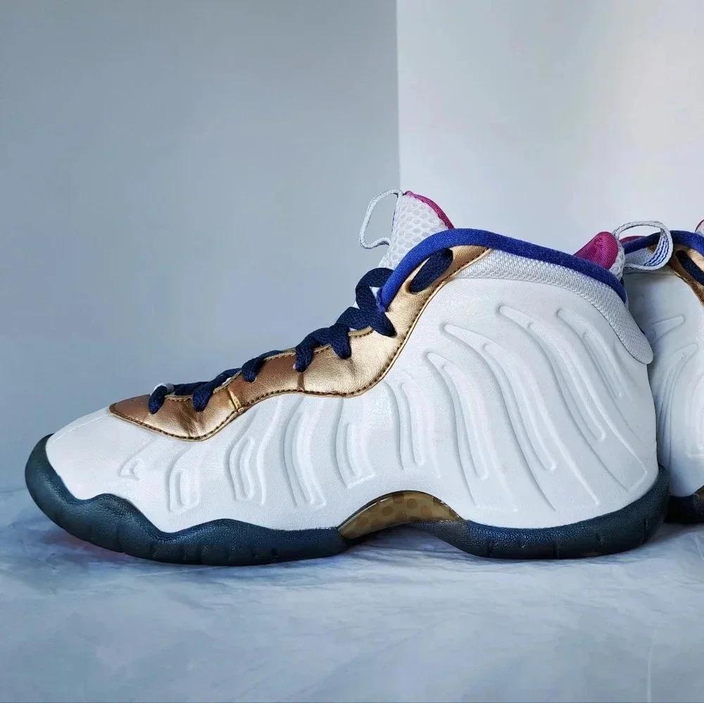 Nike GS Air Foamposite One Peanut Butter & Jelly Size 4Y (23cm) - Picture 5 of 8